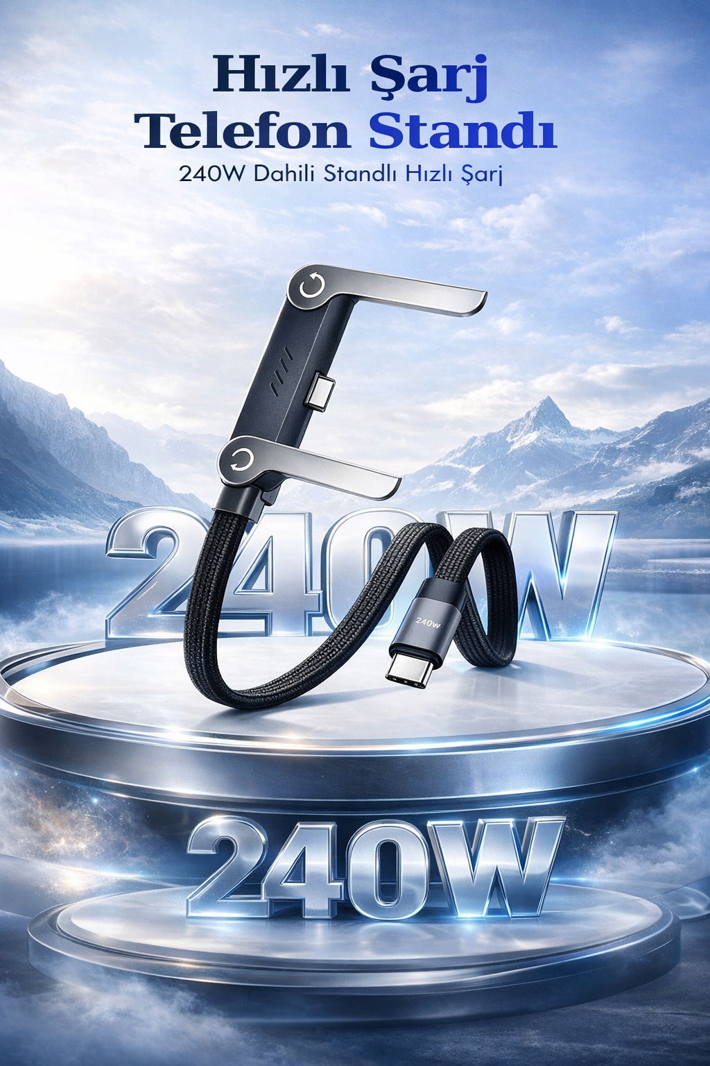 Hızlı Şarj Telefon Standı — 1