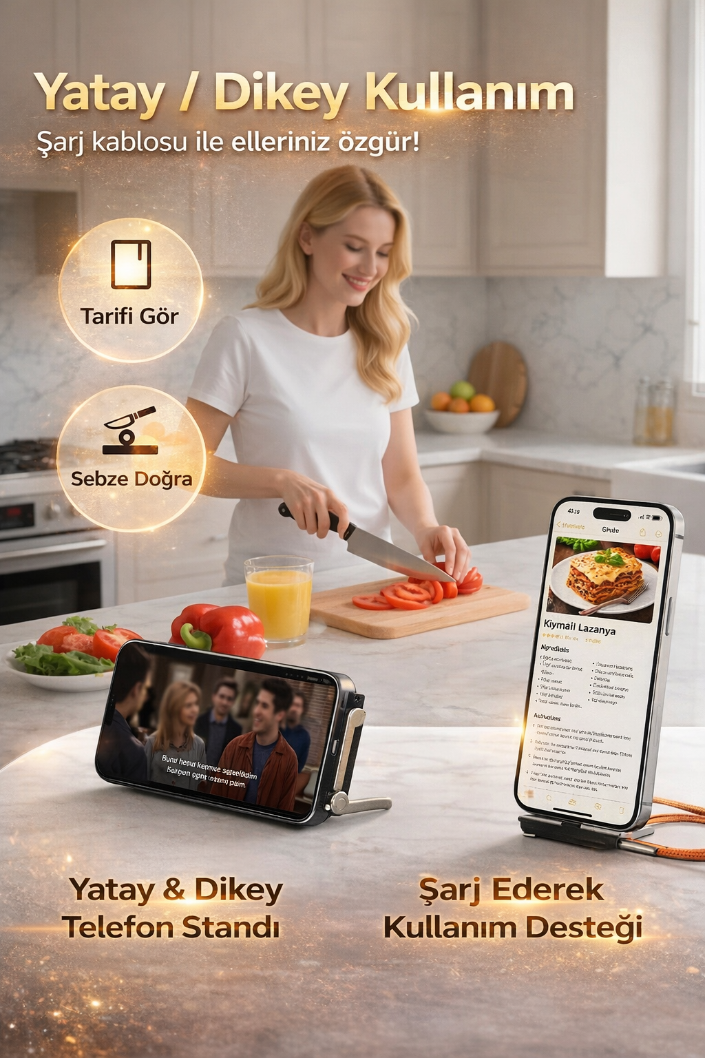 Hızlı Şarj Telefon Standı — 4